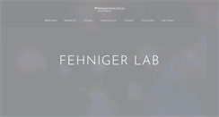Desktop Screenshot of fehnigerlab.org